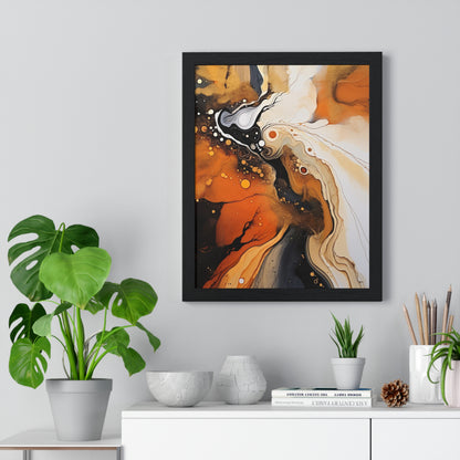 Enigma of the Land Framed Wall Art, Modern Prints, Home Decor