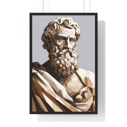 Plato's Timeless Wisdom Framed Wall Art, Modern Prints, Home Decor