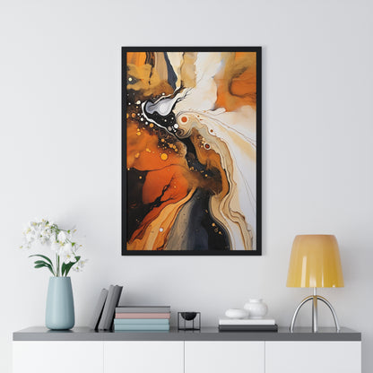 Enigma of the Land Framed Wall Art, Modern Prints, Home Decor