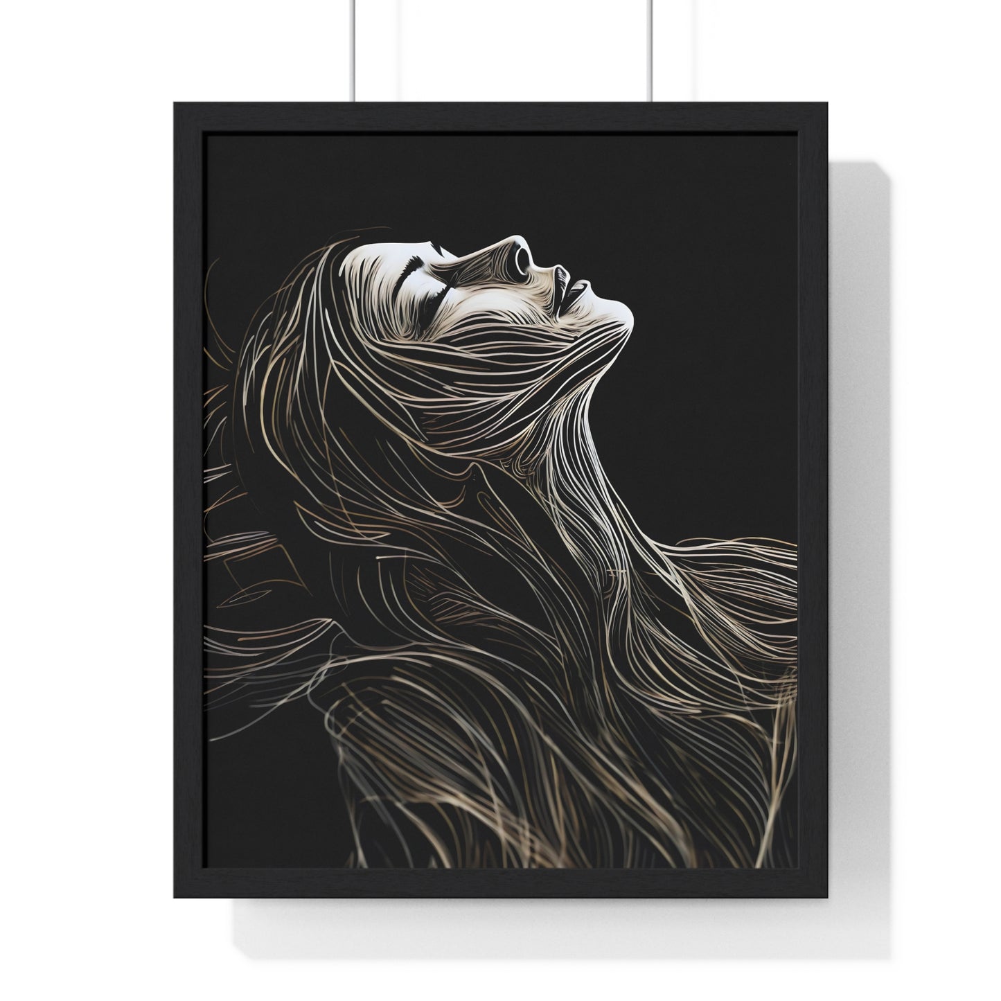 Ecstasy Unleashed Framed Wall Art, Modern Prints, Home Decor